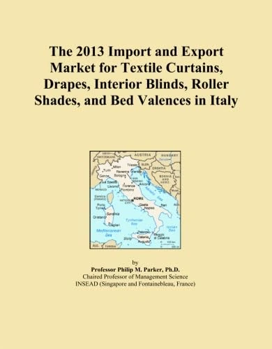 The 2013 Import and Export Market for Textile Curtains, Drapes, Interior Blinds, Roller Shades, and Bed Valences in Italy