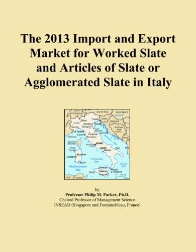 The 2013 Import and Export Market for Worked Slate and Articles of Slate or Agglomerated Slate in Italy