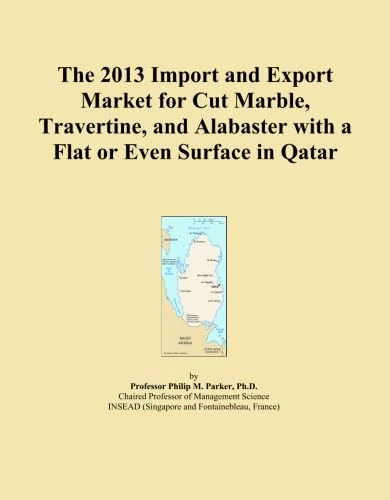 The 2013 Import and Export Market for Cut Marble, Travertine, and Alabaster with a Flat or Even Surface in Qatar