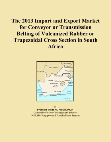 The 2013 Import and Export Market for Conveyor or Transmission Belting of Vulcanized Rubber or Trapezoidal Cross Section in South Africa