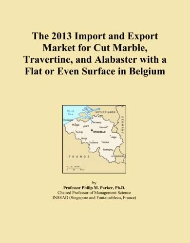 The 2013 Import and Export Market for Cut Marble, Travertine, and Alabaster with a Flat or Even Surface in Belgium