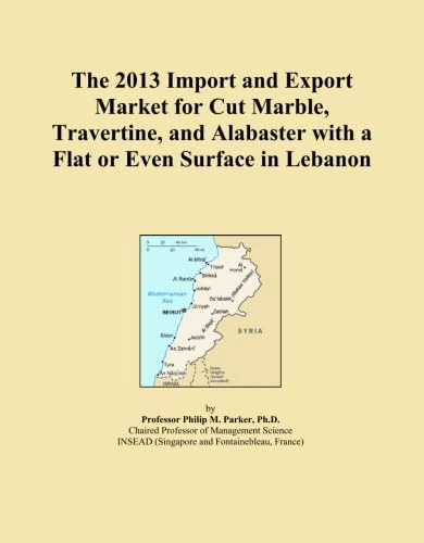 The 2013 Import and Export Market for Cut Marble, Travertine, and Alabaster with a Flat or Even Surface in Lebanon