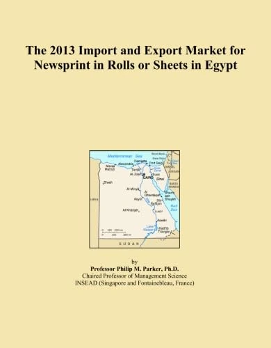 The 2013 Import and Export Market for Newsprint in Rolls or Sheets in Egypt