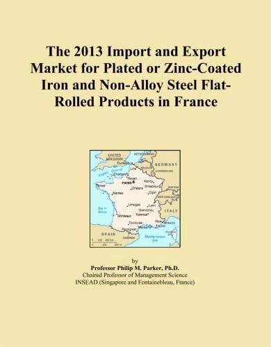 The 2013 Import and Export Market for Plated or Zinc-Coated Iron and Non-Alloy Steel Flat-Rolled Products in France