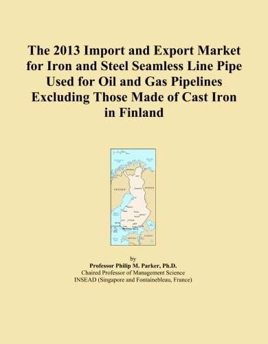 The 2013 Import and Export Market for Iron and Steel Seamless Line Pipe Used for Oil and Gas Pipelines Excluding Those Made of Cast Iron in Finland