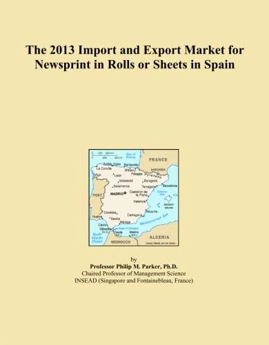 The 2013 Import and Export Market for Newsprint in Rolls or Sheets in Spain