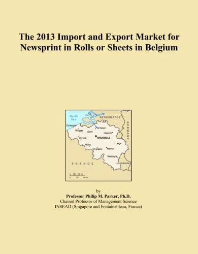 The 2013 Import and Export Market for Newsprint in Rolls or Sheets in Belgium