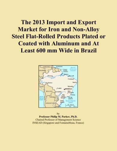 The 2013 Import and Export Market for Iron and Non-Alloy Steel Flat-Rolled Products Plated or Coated with Aluminum and At Least 600 mm Wide in Brazil