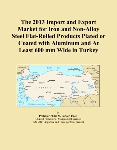 The 2013 Import and Export Market for Iron and Non-Alloy Steel Flat-Rolled Products Plated or Coated with Aluminum and At Least 600 mm Wide in Turkey