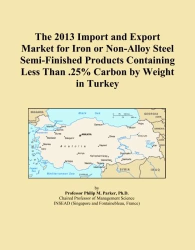 The 2013 Import and Export Market for Iron or Non-Alloy Steel Semi-Finished Products Containing Less Than .25% Carbon by Weight in Turkey