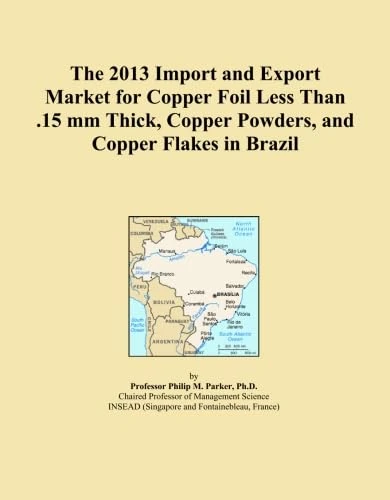 The 2013 Import and Export Market for Copper Foil Less Than .15 mm Thick, Copper Powders, and Copper Flakes in Brazil