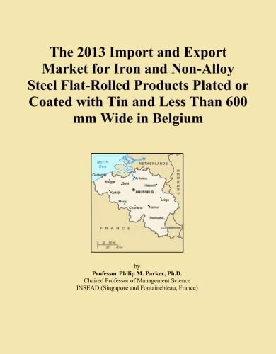 The 2013 Import and Export Market for Iron and Non-Alloy Steel Flat-Rolled Products Plated or Coated with Tin and Less Than 600 mm Wide in Belgium