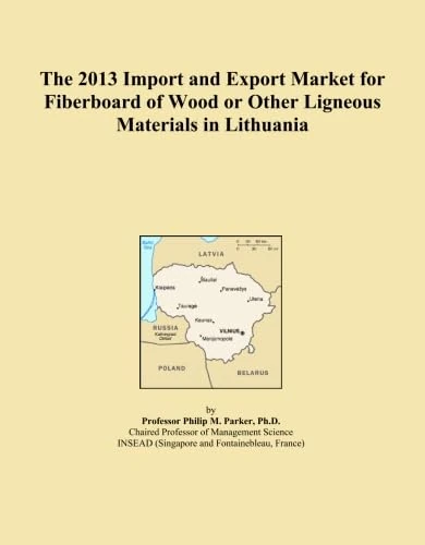 The 2013 Import and Export Market for Fiberboard of Wood or Other Ligneous Materials in Lithuania
