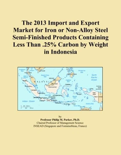 The 2013 Import and Export Market for Iron or Non-Alloy Steel Semi-Finished Products Containing Less Than .25% Carbon by Weight in Indonesia
