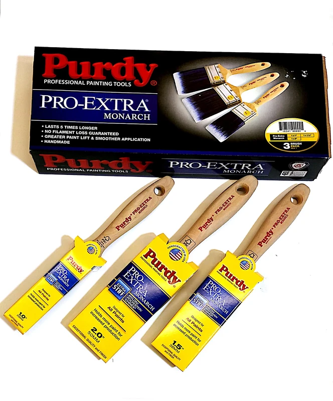 Purdy Pro-Extra Monarch Box Set 1X1" 1.5" & 2"