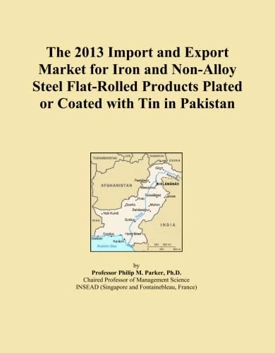 The 2013 Import and Export Market for Iron and Non-Alloy Steel Flat-Rolled Products Plated or Coated with Tin in Pakistan