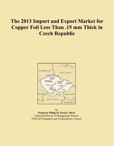 The 2013 Import and Export Market for Copper Foil Less Than .15 mm Thick in Czech Republic