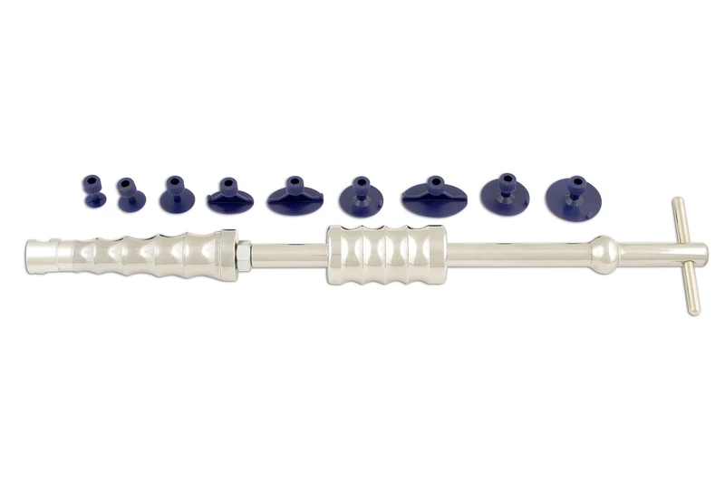 PowerTec 92376 Slide Hammer with 12 Glue Pads