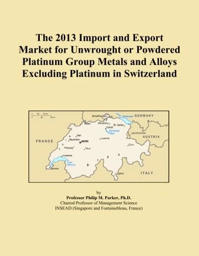 The 2013 Import and Export Market for Unwrought or Powdered Platinum Group Metals and Alloys Excluding Platinum in Switzerland