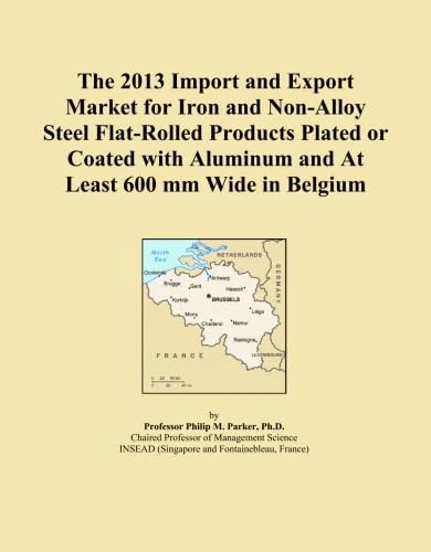 The 2013 Import and Export Market for Iron and Non-Alloy Steel Flat-Rolled Products Plated or Coated with Aluminum and At Least 600 mm Wide in Belgium