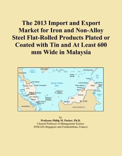 The 2013 Import and Export Market for Iron and Non-Alloy Steel Flat-Rolled Products Plated or Coated with Tin and At Least 600 mm Wide in Malaysia