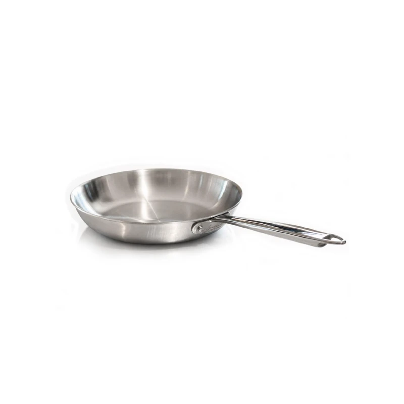Pentole Agnelli Aluminium Inbox Frying Pan With Tubular Steel Handle, Diameter 20 Cm. - Image 1