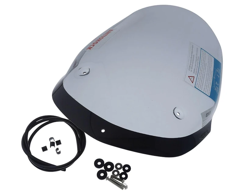 Givi D234S Windscreen, 16 Inch Height x 14 Inch Width
