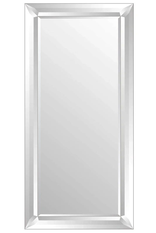 Barcelona Trading Modena Extra Large Venetian Leaner/Wall Mirror with Veneer Edge Frame 30in x 66in, 165x78