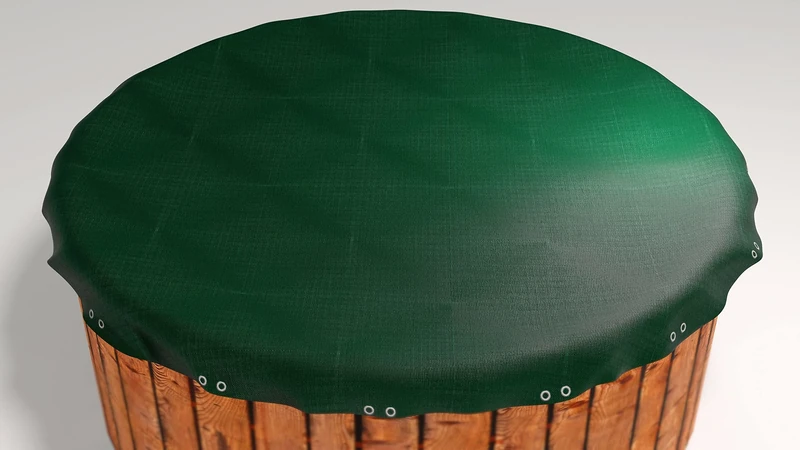 GRASEKAMP Qualität seit 1972 Tarpaulin for Pool Round 460 cm Tarpaulin Dimensions 520 cm Summer Winter