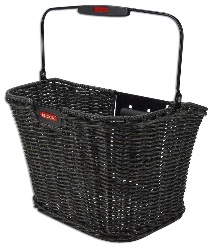 Rixen & Kaul Structura Retro Front Basket - Black