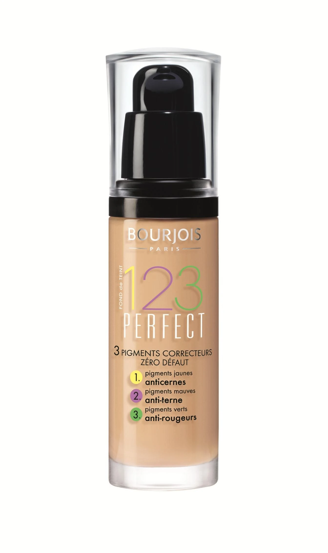 Bourjois 1,2,3 Perfect Foundation, 56 Rose Beige, 30 ml