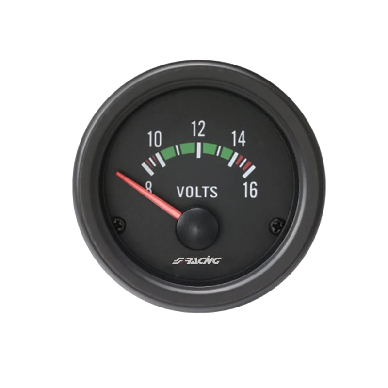 Simoni Racing VM/B Electrical Voltmeter, Black Background