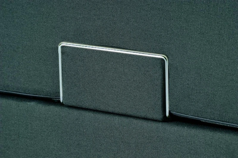 Tempur Mattress Holder Set D for Freestanding System Frame, Metal, Chrome, One Size