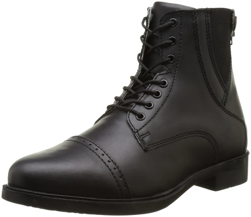 HKM Unisex's London Equestrian Boot, Black, 35