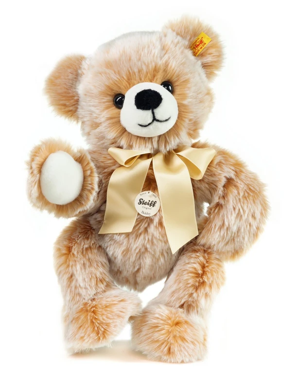 Steiff 40cm Bobby Dangling Teddy Bear (Brown Tipped), 013515, Sesame - Image 1