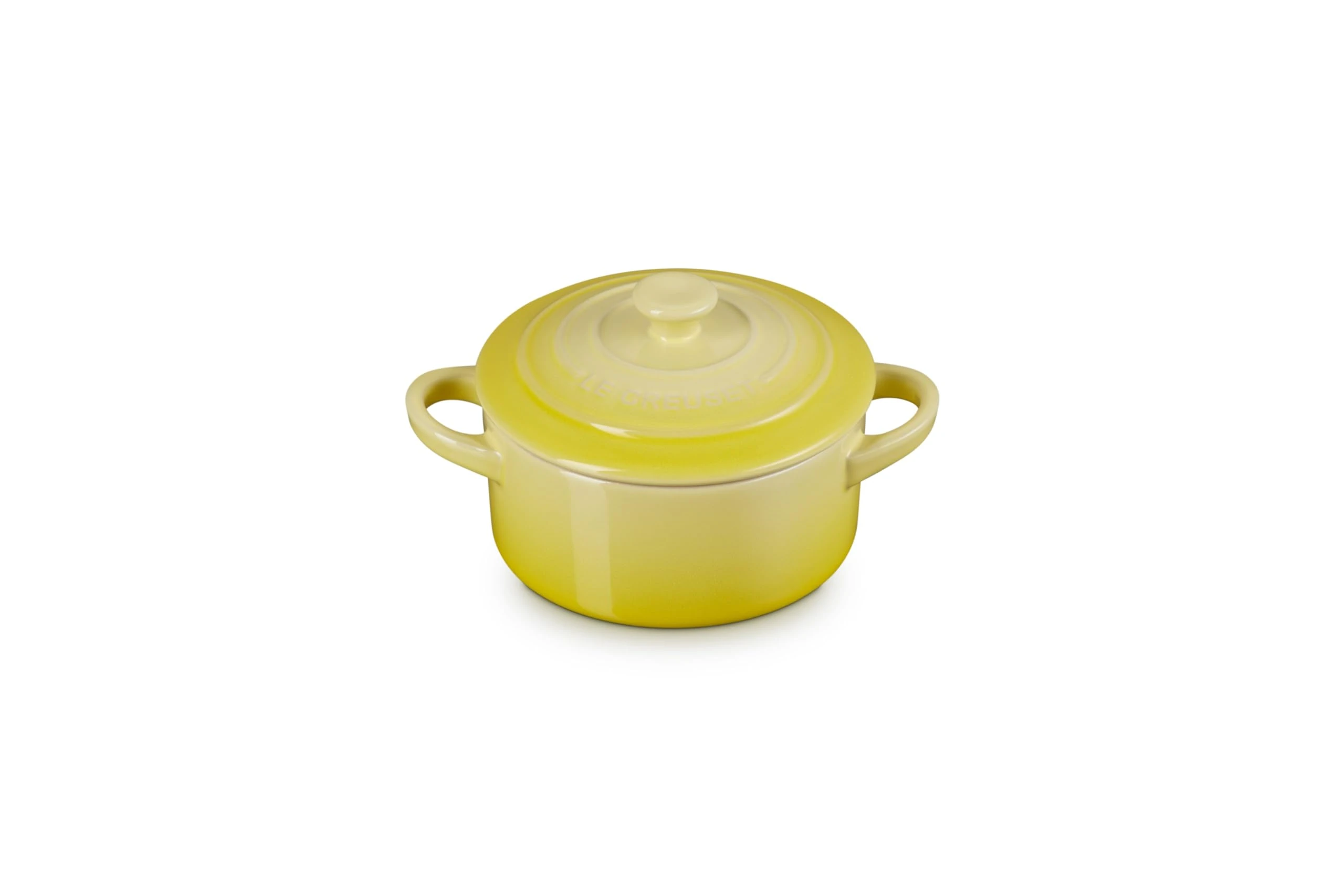 Le Creuset PG1160-081M Petite Round Casserole, Stoneware, Soleil