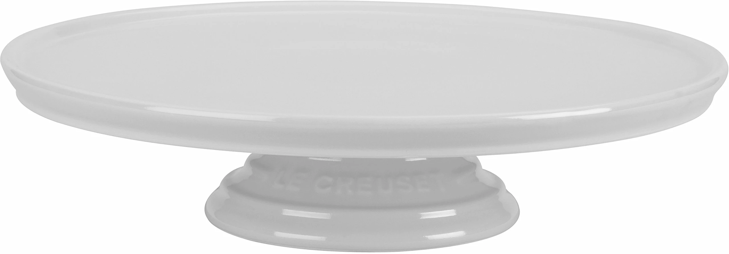 Le Creuset White Stoneware Cake Stand