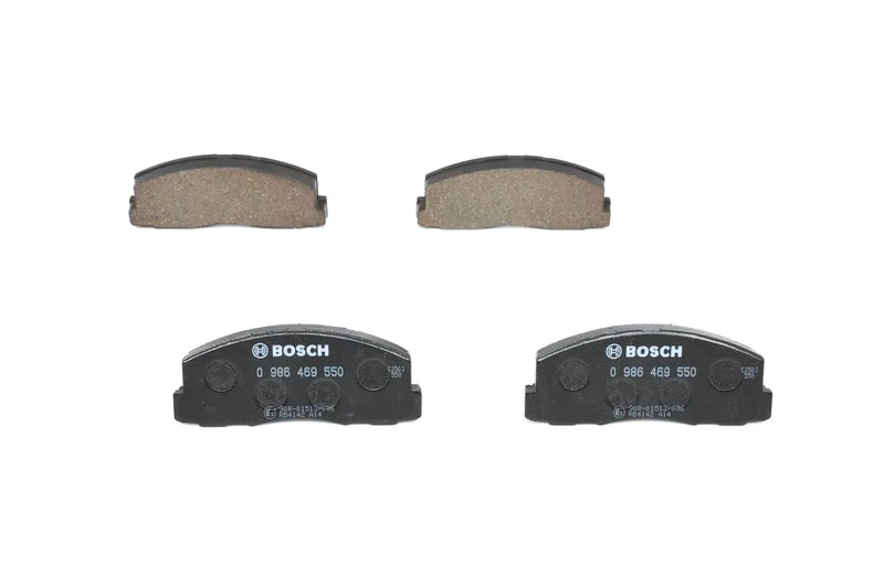 Bosch BP751 - Brake Pads Car Front Axle - Bosch Quality - Reduced Noise and Dust - ECE-R90 Certified - Copper-Free - 1 Set of 4 Pads