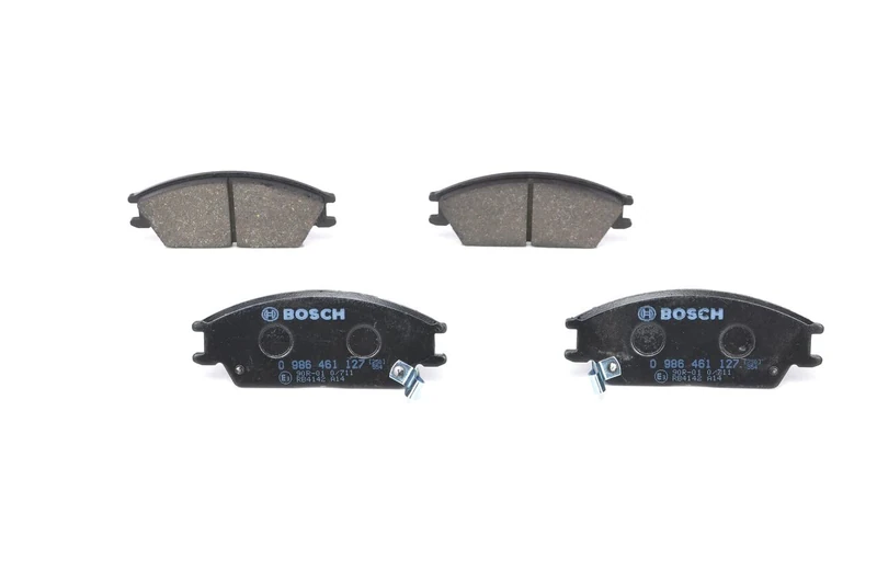 Bosch BP578 - Brake Pads Car Front Axle - Bosch Quality - Reduced Noise and Dust - ECE-R90 Certified - Copper-Free - 1 Set of 4 Pads