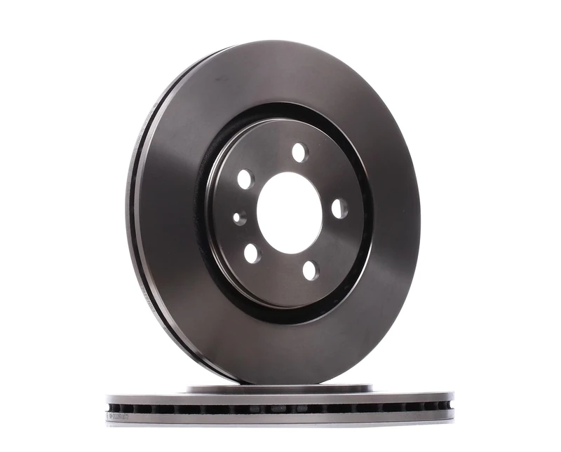 Bosch BD465 Brake Disc Set - 280 mm Vented High-Carbon Discs - Front Axle - ECE-R90 Certified - Improved Cooling, Reduced Brake Fade, Corrosion Protection - 1 Set of 2 Discs