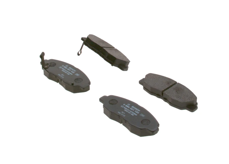 Bosch BP575 - Brake Pads Car Front Axle - Bosch Quality - Reduced Noise and Dust - ECE-R90 Certified - Copper-Free - 1 Set of 4 Pads