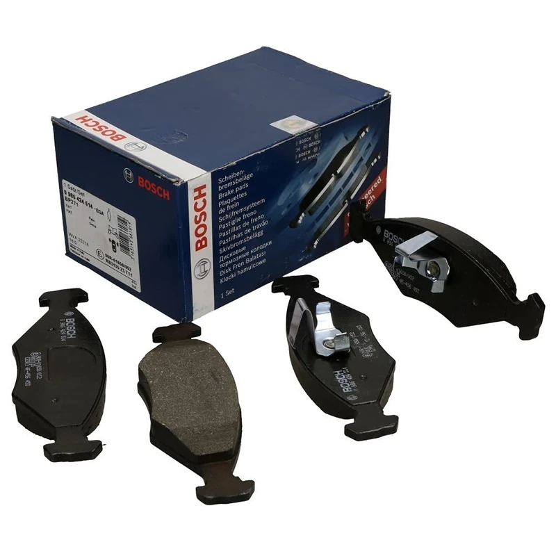 Bosch BP271 - Brake Pads Car Front Axle - Bosch Quality - Reduced Noise and Dust - ECE-R90 Certified - Copper-Free - 1 Set of 4 Pads