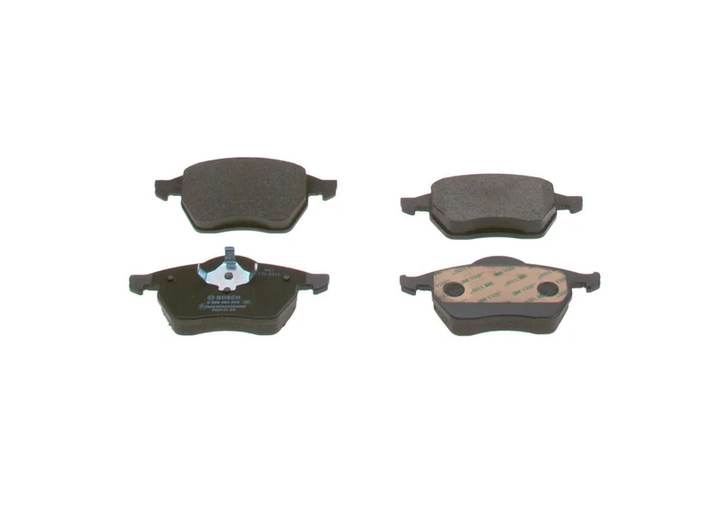 Bosch BP113 - Brake Pads Car Front Axle - Bosch Quality - Reduced Noise and Dust - ECE-R90 Certified - Copper-Free - 1 Set of 4 Pads