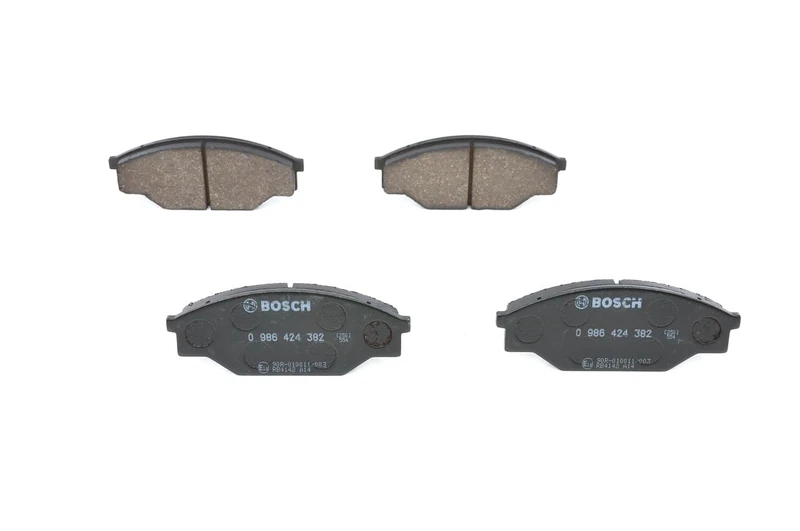 Bosch BP193 - Brake Pads Car Front Axle - Bosch Quality - Reduced Noise and Dust - ECE-R90 Certified - Copper-Free - 1 Set of 4 Pads