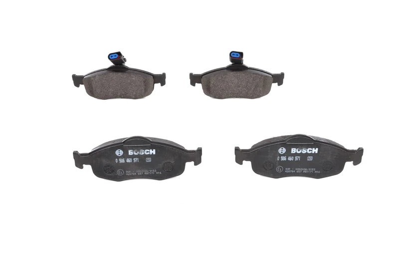 Bosch BP540 - Brake Pads Car Front Axle - Bosch Quality - Reduced Noise and Dust - ECE-R90 Certified - Copper-Free - 1 Set of 4 Pads