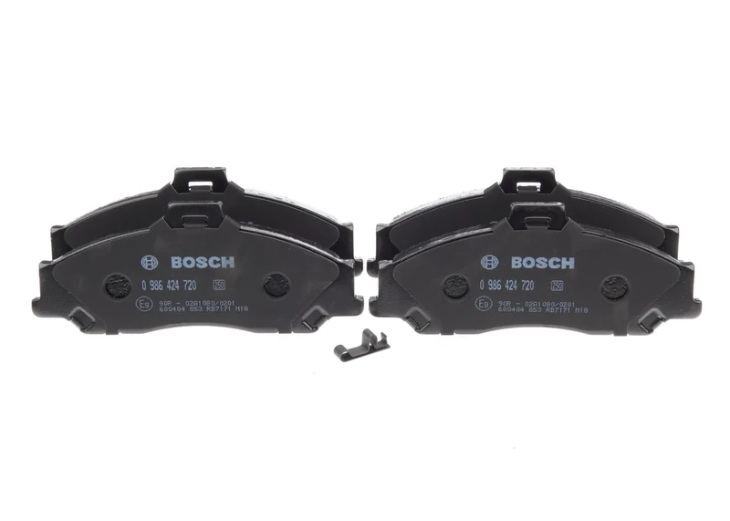 Bosch BP431 - Brake Pads Car Front Axle - Bosch Quality - Reduced Noise and Dust - ECE-R90 Certified - Copper-Free - 1 Set of 4 Pads