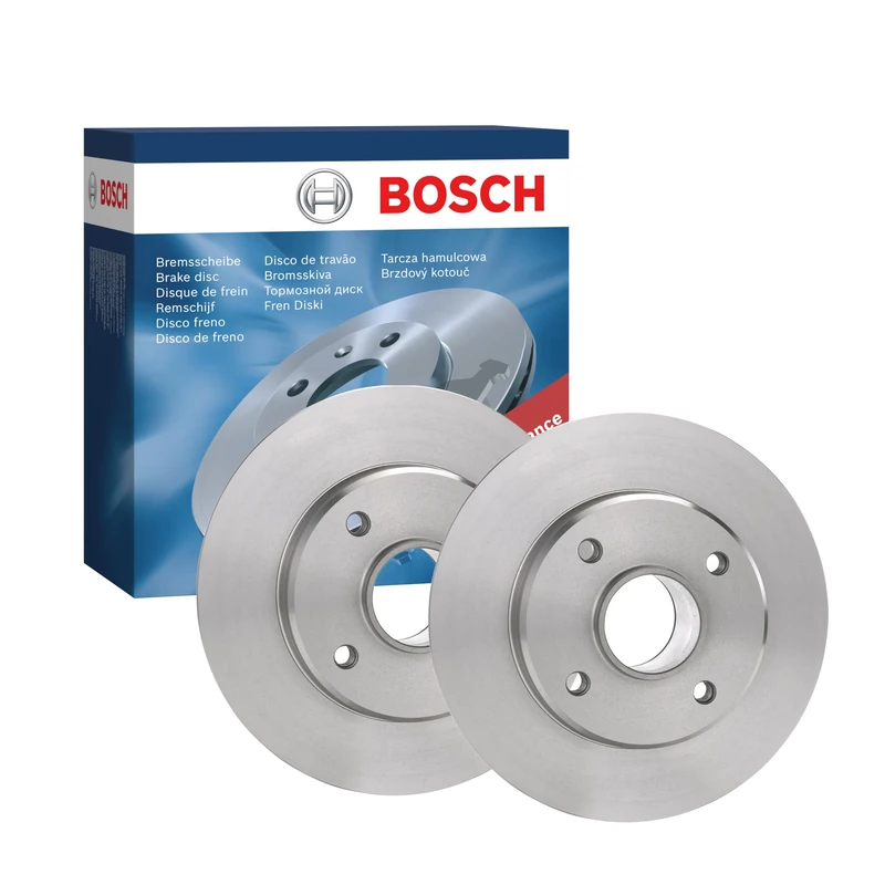 Bosch BD1133 Brake Discs - Rear Axle - ECE-R90 Certified - 1 Set of 2 Discs