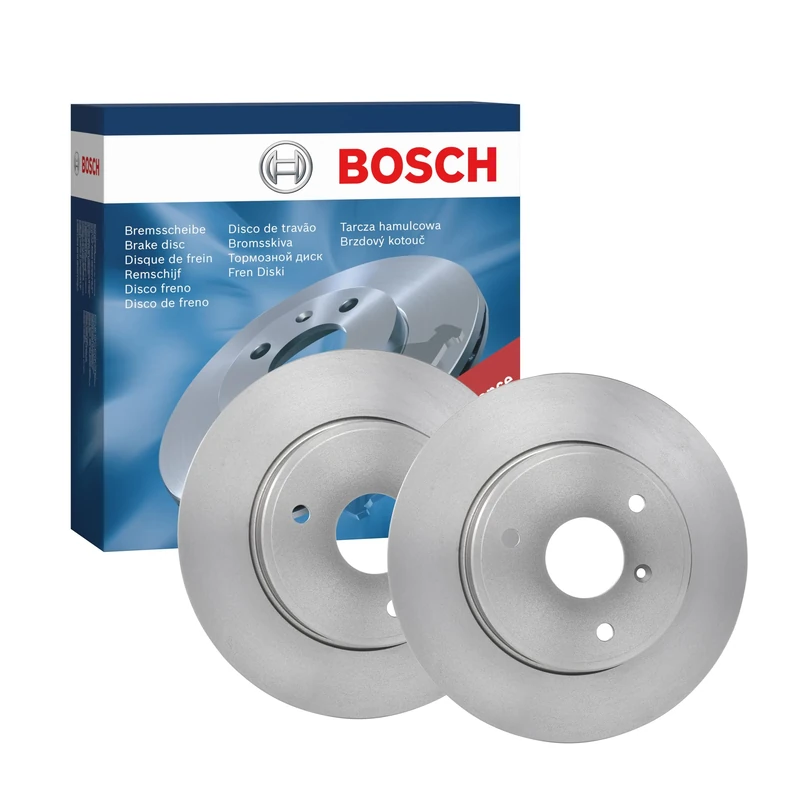 Bosch BD1168 Brake discs - ECE-R90 certified - 1 set of 2 discs