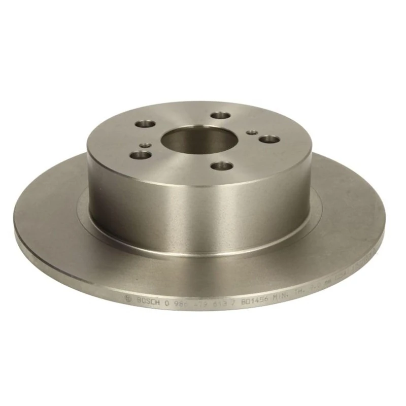 Bosch BD1456 Brake Disc Set - 271 mm Solid Discs - Rear Axle - ECE-R90 Certified - Reliable Braking, Stable Performance, Corrosion Protection - 1 Set of 2 Discs