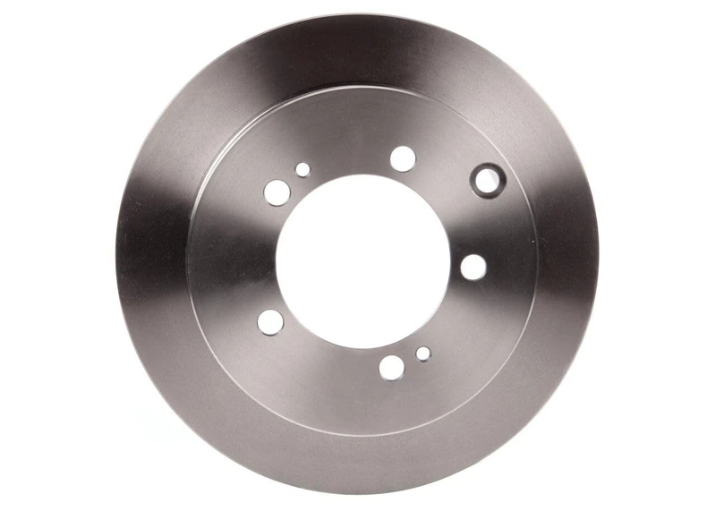 Bosch BD1446 Brake Disc Set - 262 mm Solid Discs - Rear Axle - ECE-R90 Certified - Reliable Braking, Stable Performance, Corrosion Protection - 1 Set of 2 Discs